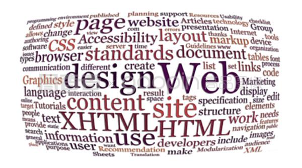 網頁設計與開發(fā)中的字云藝術 從概念到實踐